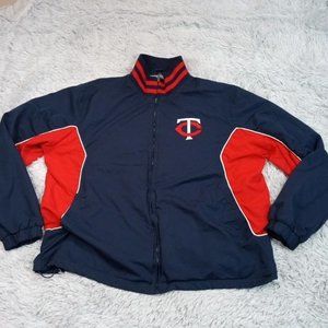 Minnesota‎ Twins GIII Sports Mens Jacket XL Zip Up MLB Baseball Pockets Genuine